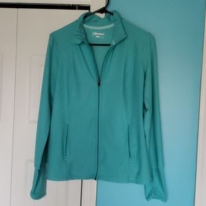 Womens mint green running jacket